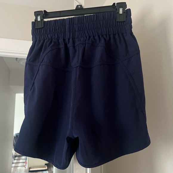 Beach Riot Navy Athletic Running Shorts - Picture 3 of 4